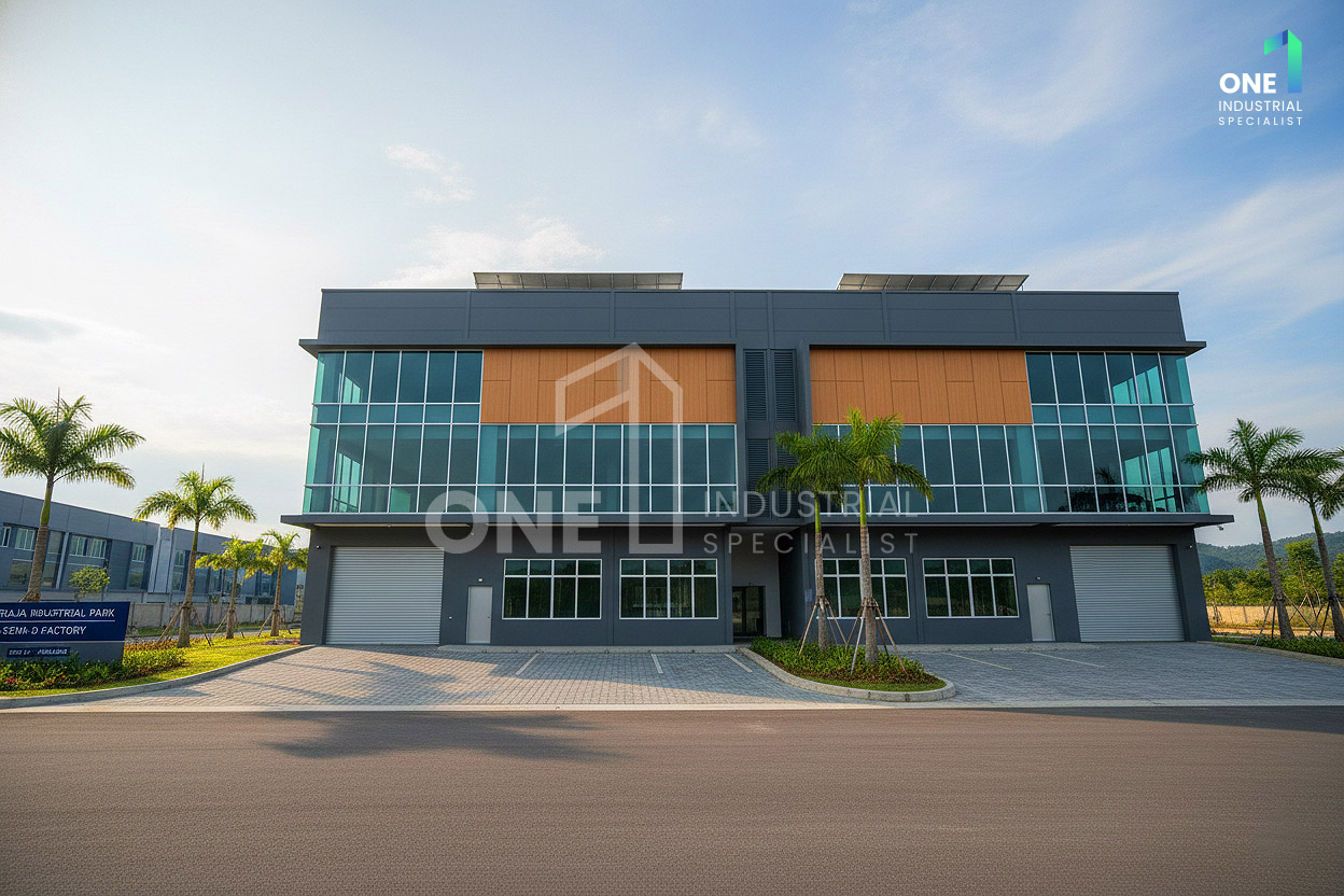 Bukit Raja Semi D Factory for Sale | Freehold 3 Storey Semi Detached ...