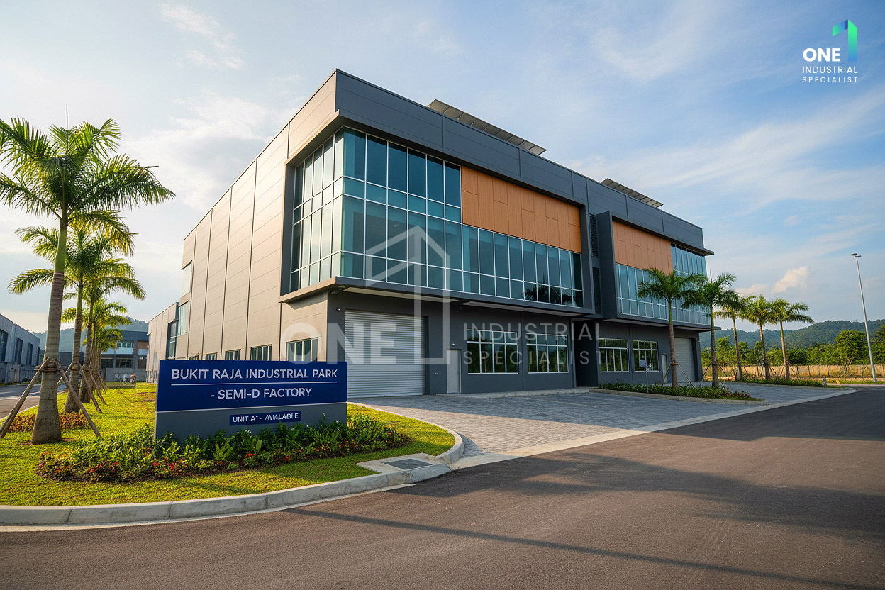 Bukit Raja Semi D Factory for Sale | Freehold 3 Storey Semi Detached ...